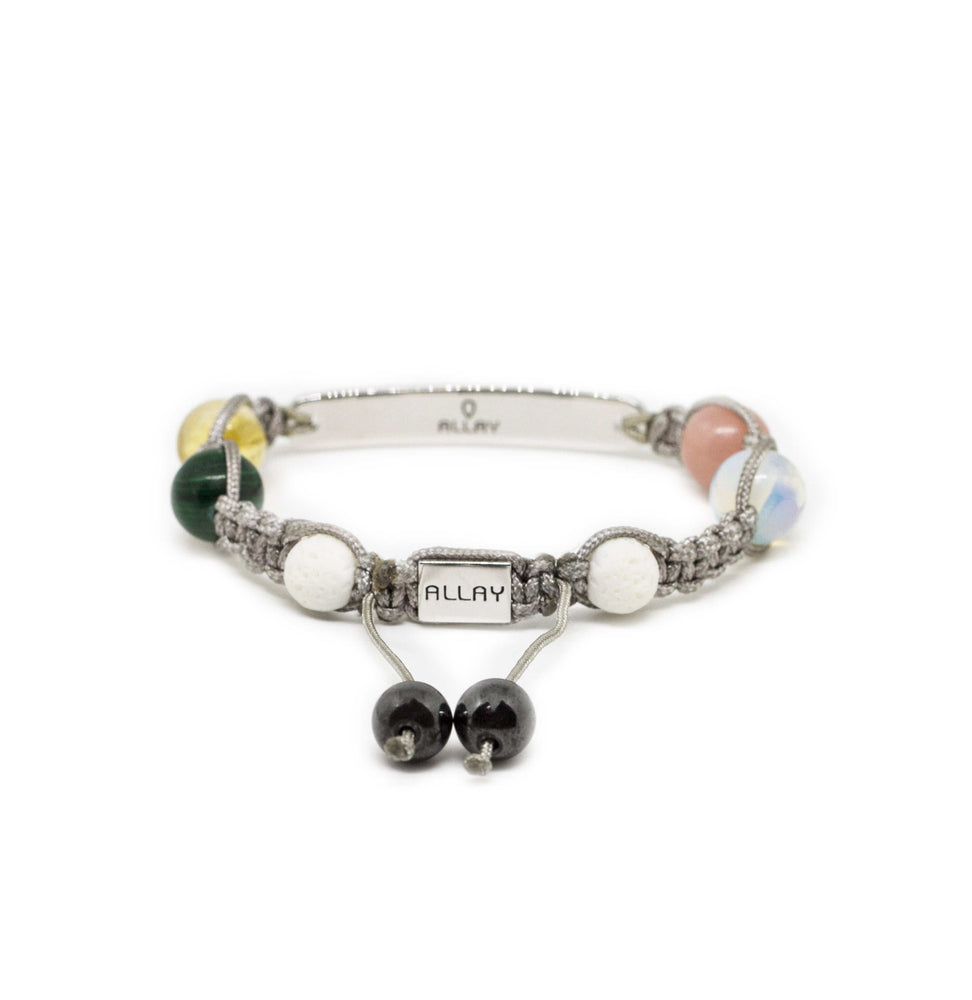 
            
                Load image into Gallery viewer, Happy birthday bracelet with silver closure
            
        